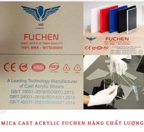 CHUYÊN PHÂN PHỐI MICA  ĐÀI LOAN FUCHEN – Hàng Sẵn Kho, Giao Nhanh