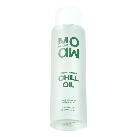  [MUA 1 TẶNG 1] Dầu Dưỡng Da Toàn Thân Thư Giãn Chill Oil Moaw Moaws 150ml 