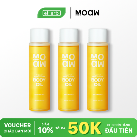  [MUA 3 GIẢM 50%] Dầu dưỡng trắng da toàn thân MOAW MOAWS - làm sáng da, mềm da, giảm thâm 