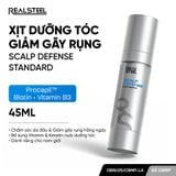  Xịt Dưỡng Tóc Nam REAL STEEL 45ml Procapil 3% - Giảm Rụng, Dày Tóc Hương Nước Hoa 