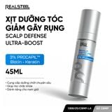  Xịt Dưỡng Tóc Nam REAL STEEL 45ml Procapil 3% - Giảm Rụng, Dày Tóc Hương Nước Hoa 