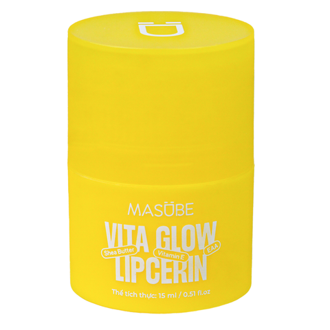  [MUA 1 TẶNG 1] Mặt Nạ Ngủ Dưỡng Môi Lipcerin Không Màu Masube 15ml 