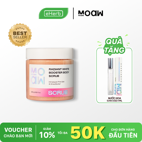  [MUA 1 TẶNG 1] Scrub Tẩy Tế Bào Chết Body Muối Hồng Himalaya MOAW MOAWS - Làm Sáng Da, Giảm Thâm Mụn 