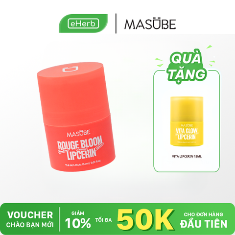  [MUA 1 TẶNG 1] Mặt Nạ Ngủ Dưỡng Môi Lipcerin Có Màu Masube 15ml 