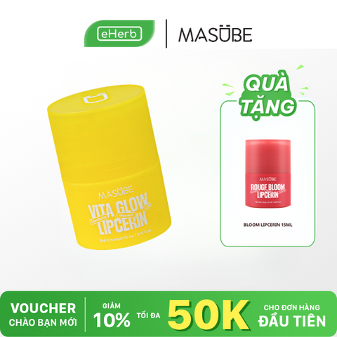  [MUA 1 TẶNG 1] Mặt Nạ Ngủ Dưỡng Môi Lipcerin Không Màu Masube 15ml 