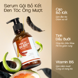  [MUA 1 TẶNG 1] Dầu Gội Bồ Kết MILAGANICS Cô Đặc, Thảo Dược, Sạch Gàu, Ngừa Rụng Tóc, Mọc Tóc - 250ml 