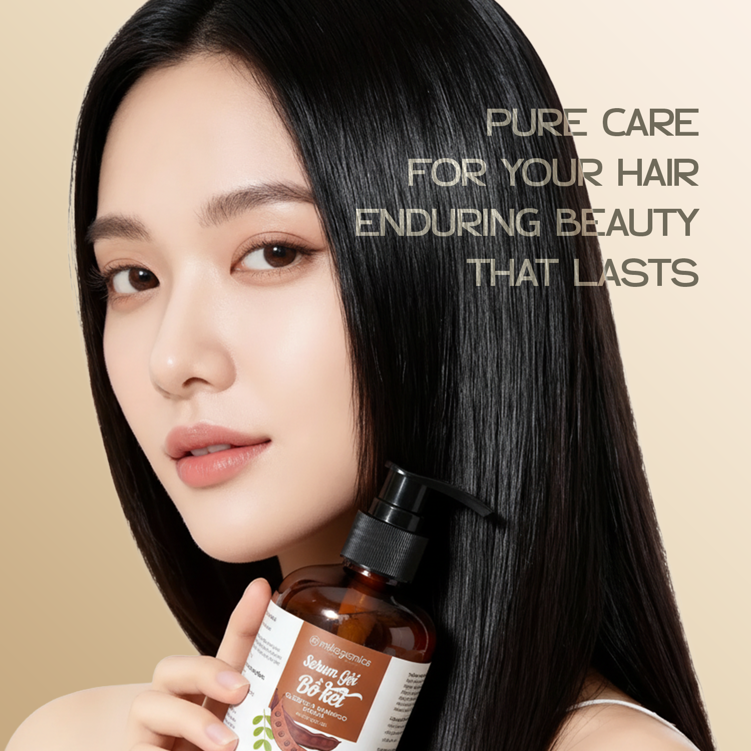  [MUA 1 TẶNG 1] Dầu Gội Bồ Kết MILAGANICS Cô Đặc, Thảo Dược, Sạch Gàu, Ngừa Rụng Tóc, Mọc Tóc - 250ml 