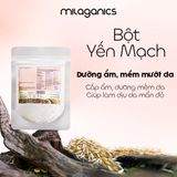  Combo Bột Đậu Đỏ & Yến Mạch MILAGANICS đắp mặt nạ - Dưỡng trắng da, Giảm mụn, Sáng da 