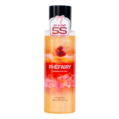  [MUA 1 TẶNG 2] Body Mist Nhũ Lấp Lánh Thơm Lâu BODYMISS, Xịt Thơm Hương Nước Hoa Cho Nam Nữ 250ml 