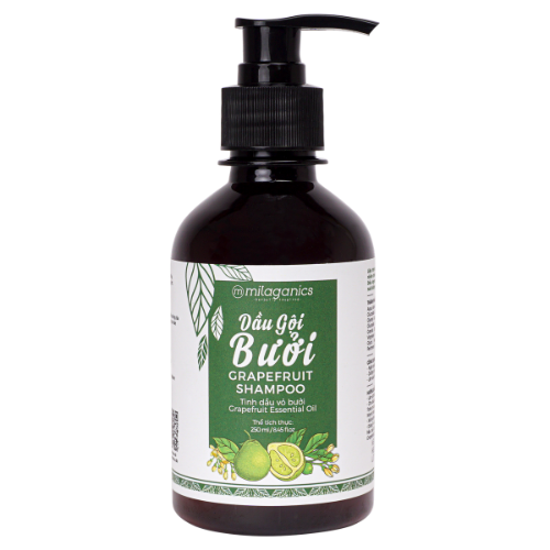  [COMBO TẶNG 1] Combo Dầu Gội & Dầu Xả Tinh Dầu Bưởi MILAGANICS 250ml 