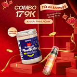 COMBO 179K: Combo Muối Tắm "Xả Xui"-Tâm Vui Healmii & Xịt Thơm Body Sunset Bodymiss