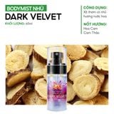  Xịt Thơm Body Mist Nhũ Mini 60ml - Giúp Da Lấp Lánh Quyến Rũ Đi Tiệc 