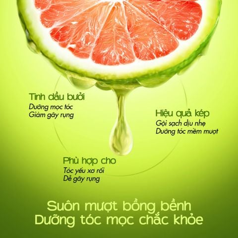  [MUA 1 TẶNG 1] Dầu Gội Tinh Dầu Bưởi MILAGANICS 