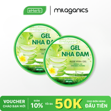 Combo 2 Gel Nha Đam Dưỡng Ẩm, Làm Mềm Da - Gel Lô Hội Dưỡng Body MILAGANICS Big Size