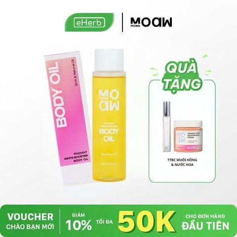  [MUA 1 TẶNG 2] Dầu Dưỡng Da Giảm Thâm MOAW MOAWS - Body Sáng Da, Ngừa Rạn Da, Hương Hoa 