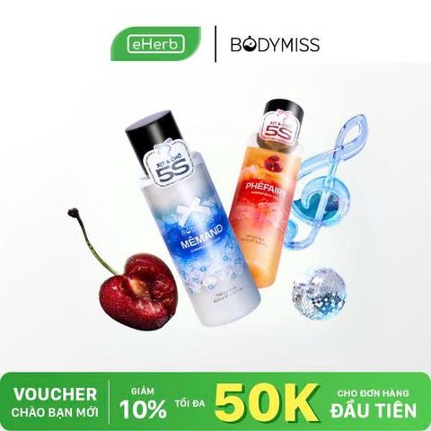  COMBO 199K: Bodymist Nhũ Xịt Thơm Lấp Lánh Toàn Thân BODYMISS Hương Nước Hoa MêMand + PhêFairy 250ml 