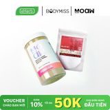 Combo Bột Tắm Trắng Thảo Mộc MOAW MOAWS & Bột Đậu Đỏ MILAGANICS Tẩy Tế Bào Chết Ủ Trắng 500G + 100G Dưỡng Da Body