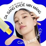  [MUA 1 TẶNG 1] Nước hoa hồng toner hoa cúc & aha 5% ngừa mụn, kiềm dầu da mụn MILAGANICS 