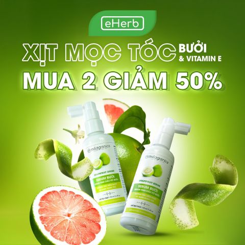  [MUA 2 GIẢM 50%] Xịt bưởi mọc tóc MILAGANICS chiết xuất từ tinh dầu bưởi, hạn chế rụng tóc 250ml 
