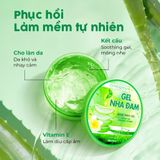  [MUA 1 TẶNG 1] Gel dưỡng ẩm nha đam nguyên chất - 98% aloe vera gel MILAGANICS 250ml (hũ) 