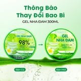  [MUA 3 GIẢM 50%] Gel dưỡng ẩm body nha đam tươi làm mềm da - gel lô hội mềm da sau wax MILAGANICS 