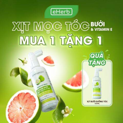  [MUA 1 TẶNG 1] Tinh dầu bưởi xịt mọc tóc MILAGANICS - Dưỡng tóc dài, kích thích mọc và giảm rụng tóc 