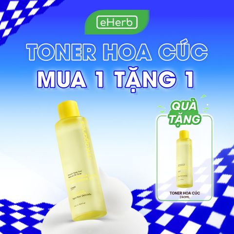  [MUA 1 TẶNG 1] Nước hoa hồng toner hoa cúc & aha 5% ngừa mụn, kiềm dầu da mụn MILAGANICS 