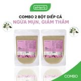  Bột Diếp Cá MILAGANICS nguyên chất - Mặt nạ ngừa mụn, Giảm sưng viêm, Sáng da, Mờ thâm 