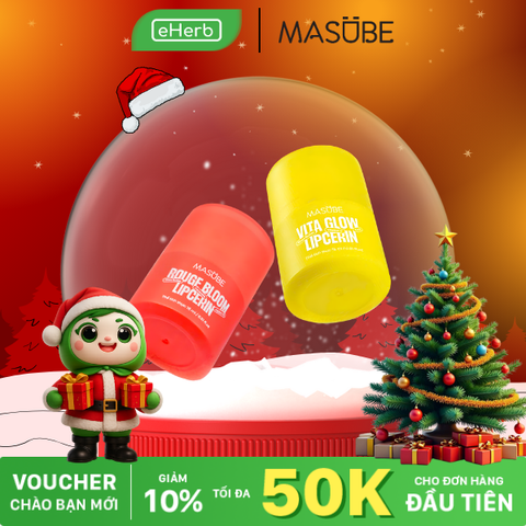  [COMBO GIẢM 48%] Combo 2 Lipcerin Dưỡng Môi Thế Hệ Mới MASUBE - Son Dưỡng & Mặt Nạ Môi Hỗ Trợ Giảm Thâm, Môi Cắng Bóng 