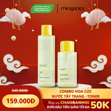 Combo 159k: Toner Hoa Cúc Niacinamide 3% 240ml + Nước Tẩy Trang Hoa Cúc 300ml MILAGANICS