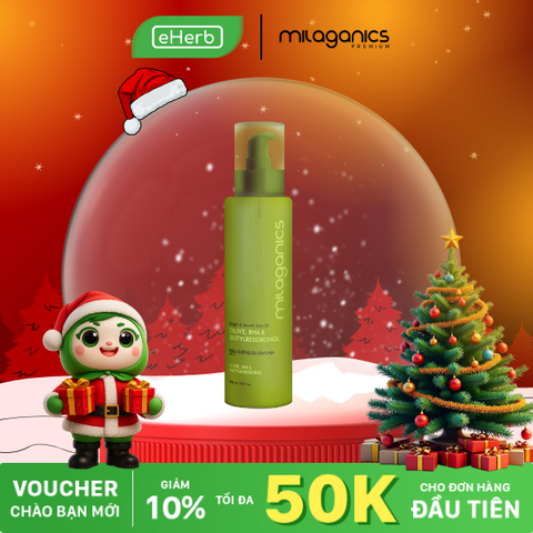  Dầu Dưỡng Da Body Oil Olive Milaganics Dưỡng Sáng Da Toàn Thân BHA, Butylresorcinol 150ml 