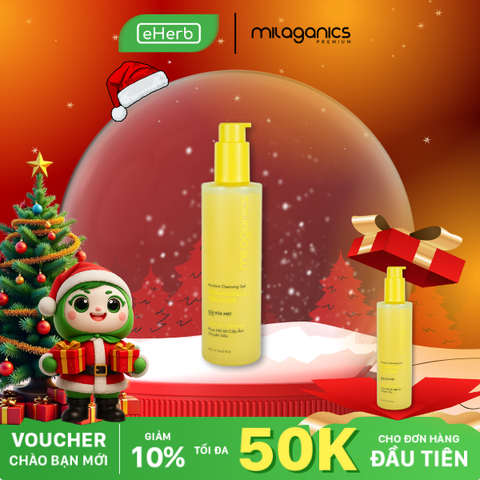  [MUA 1 TẶNG 1] Sữa Rửa Mặt Hoa Cúc Dịu Nhẹ, Cấp Ẩm Da Dầu Mụn MILAGANICS 250ml 