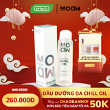 [MUA 1 TẶNG 3] Dầu Dưỡng Da Toàn Thân Thư Giãn Chill Oil Moaw Moaws 150ml