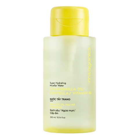  [MUA 1 TẶNG 1] Tẩy Trang Hoa Cúc MILAGANICS Làm Sạch Da Ngừa Mụn Cấp Ẩm 300ml 
