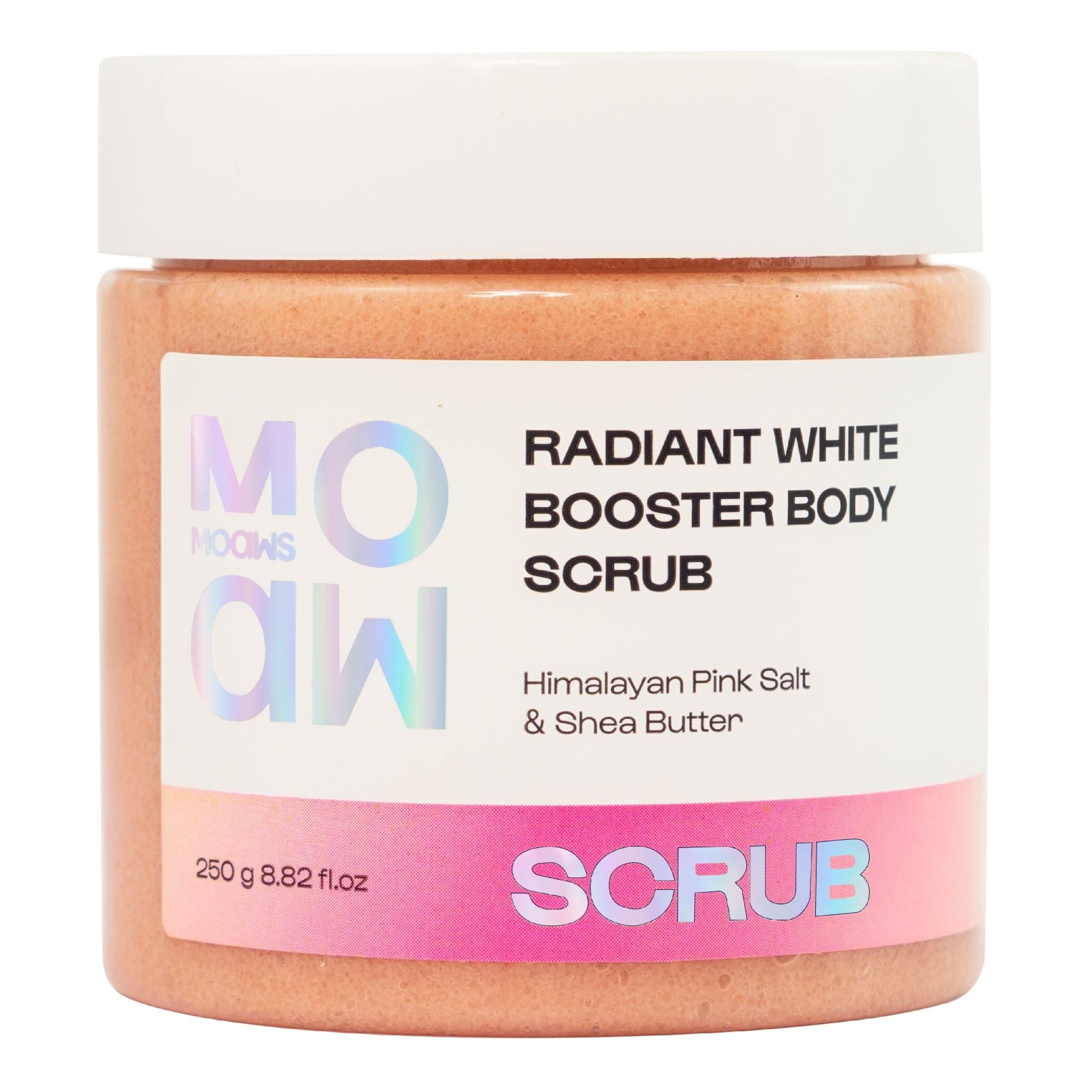  Combo 2 Scrub Tẩy Tế Bào Chết Muối Hồng Body MOAW MOAWS 250g 
