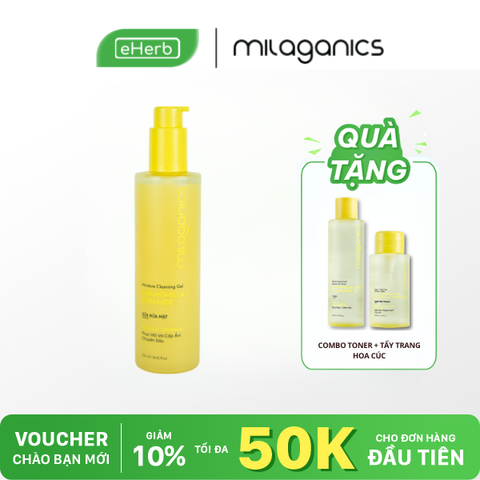 [MUA 1 TẶNG 2] Sữa rửa mặt hoa cúc MILAGANICS dịu nhẹ 250ml 