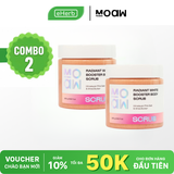  Combo 2 Scrub Tẩy Tế Bào Chết Muối Hồng Body MOAW MOAWS 250g 