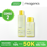  Combo 2 Toner Niacinamide 3% & Nước Tẩy Trang Hoa Cúc MILAGANICS Hỗ Trợ Dưỡng Trắng Da Và Giảm Mụn 