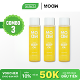  Combo 3 Dầu Dưỡng Da Giảm Thâm MOAW MOAWS - Body Sáng Da, Ngừa Rạn Da, Hương Hoa 450ml 