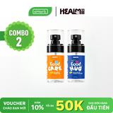  Combo 2 Dầu Thơm Xịt Ủ Ấm Đa Tầng Healmii Hương Thơm Tươi Mát Thư Giãn 50ml 