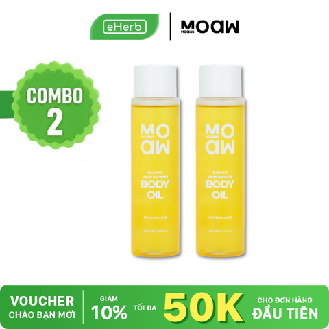  Dầu Dưỡng Body Oil Trắng Da Toàn Thân Moaw Moaws 150ml 