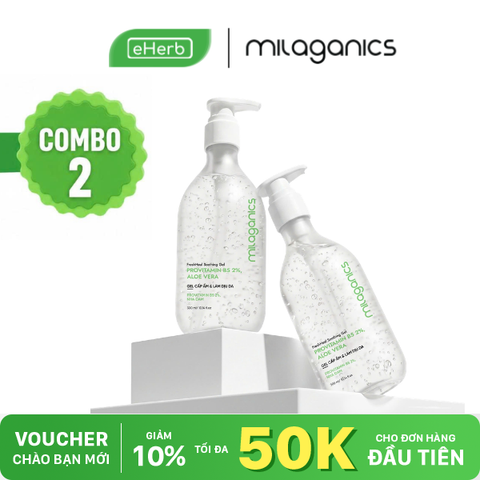  Gel Nha Đam B5 Milaganics Giúp Phục Hồi Dịu Da Body Và Cấp Ẩm Sâu 300ML 
