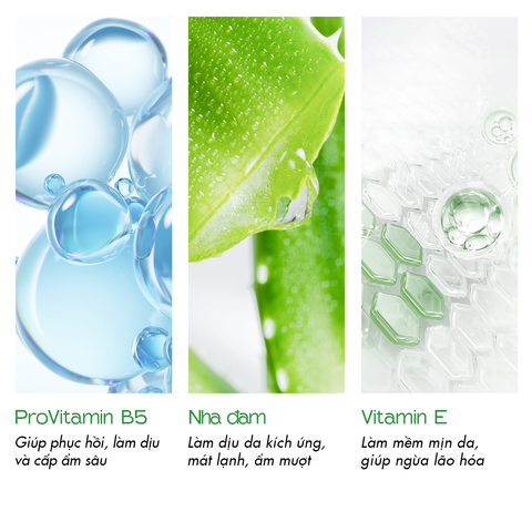  [MUA 1 TẶNG 1] Gel Nha Đam B5 Milaganics Giúp Phục Hồi Dịu Da Body Và Cấp Ẩm Sâu 300ML 