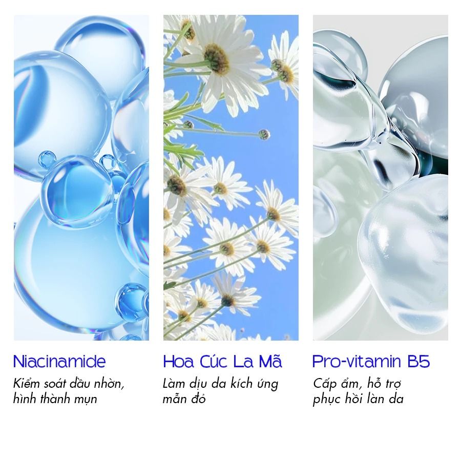  Combo 349K: Set Hoa Cúc Trọn bộ cho da mặt Milaganics Pure Skin Gift 