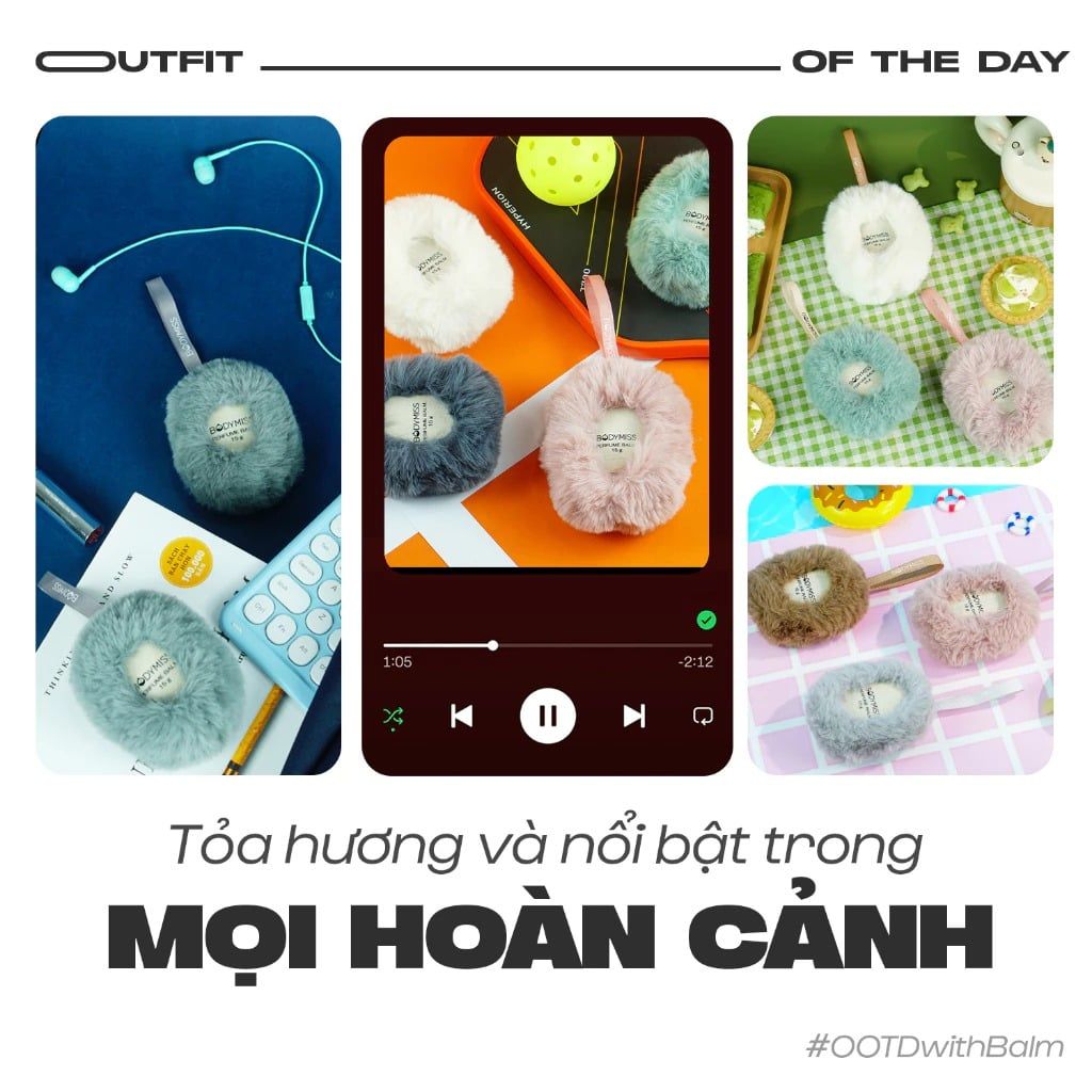  COMBO 249K: Combo Muối Tắm "Xả Xui"-May Mắn Healmii & Nước Hoa Sáp Friendzone Bodymiss 