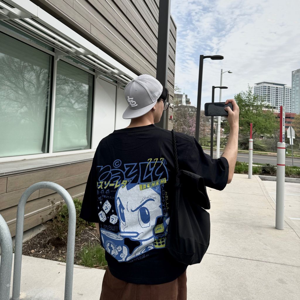 [BAYLA] - ASTROBOY BLACK T-SHIRT