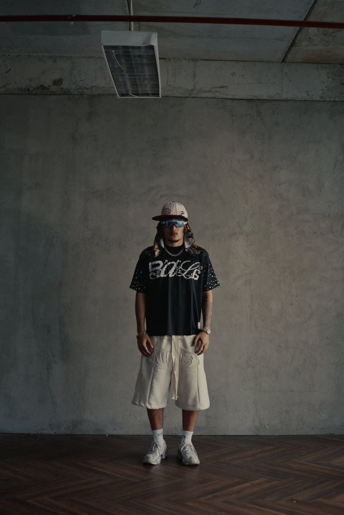 [BAYLA] - JERSEY PIXELS BLACK