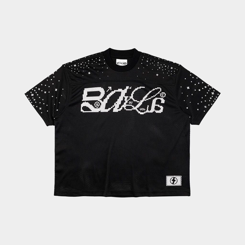 [BAYLA] - JERSEY PIXELS BLACK
