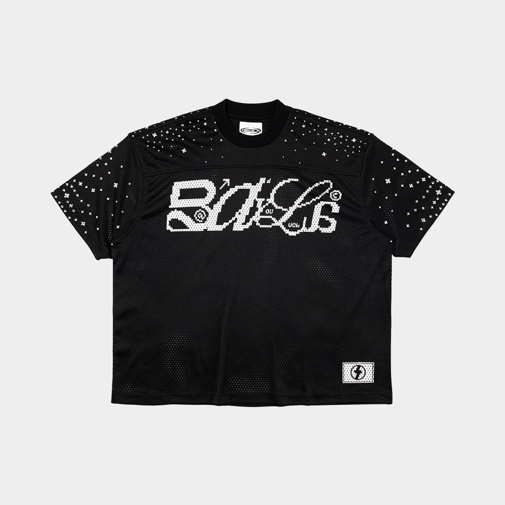 [BAYLA] - JERSEY PIXELS BLACK