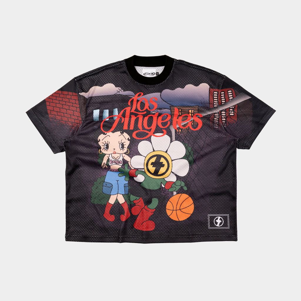 [BAYLA] - JERSEY BETTY BOOP BLACZZ